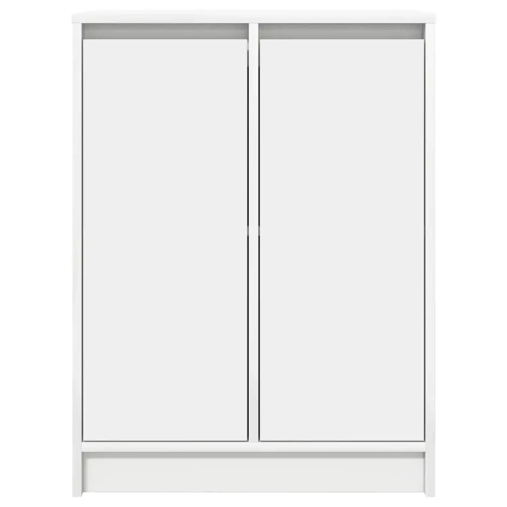 Sideboard Storage Cabinet White Engineered Wood Buffet Cupboard Bedroom Entryway