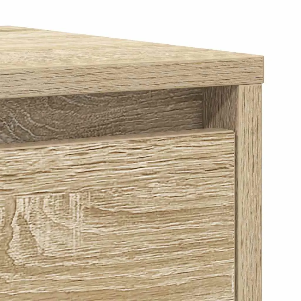Sideboard Sonoma Oak 29.5x34x76 cm Storage Cabinet Buffet Engineered Wood Brown