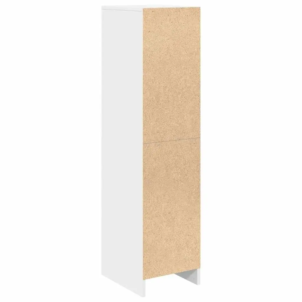 Highboard Storage Cabinet Engineered Wood White 295x34x1195cm Buffet for Dining Room