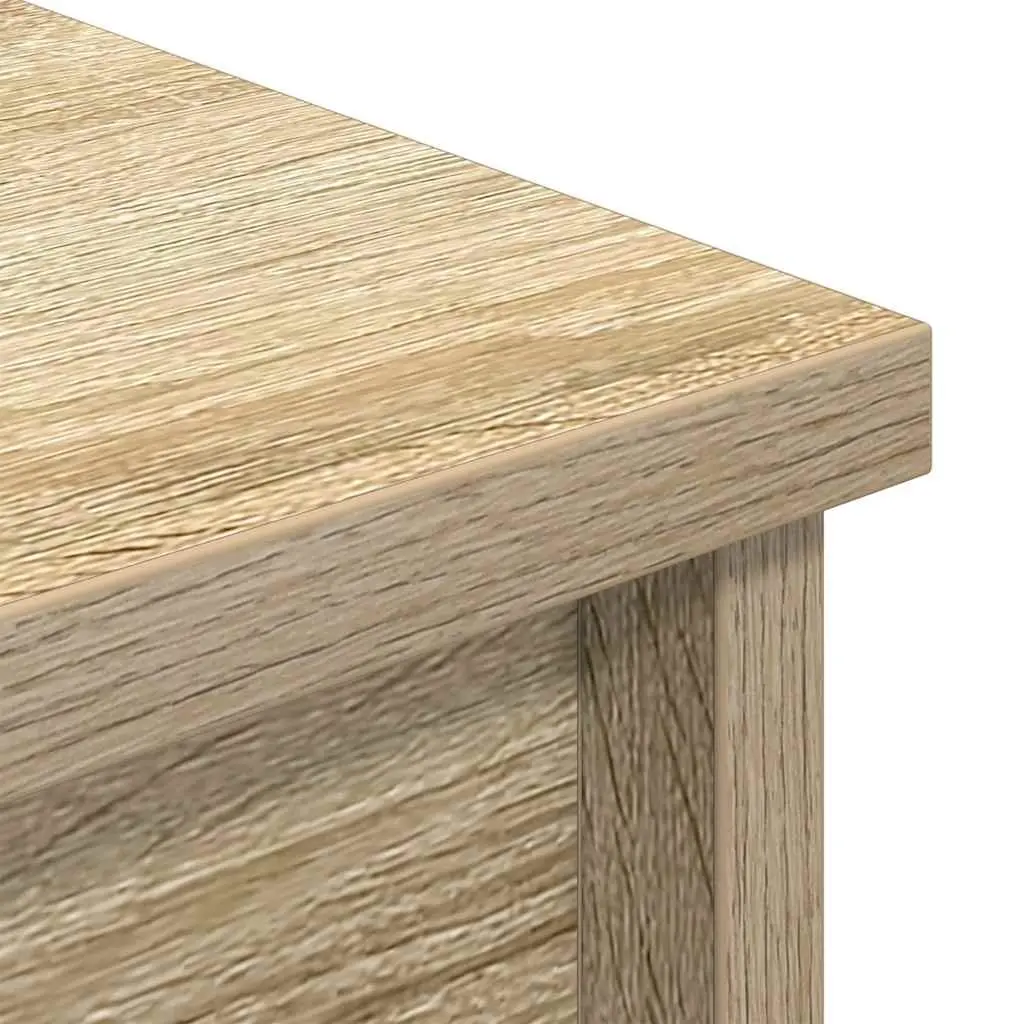 Storage Highboard Cabinet Engineered Wood Brown 180cm Sideboard Buffet for Dining Bedroom Kitchen Living Room