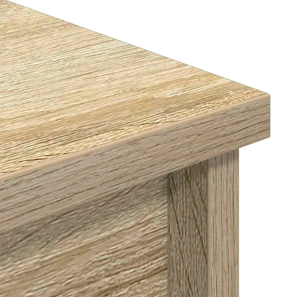 Highboard Buffet Cabinet Engineered Wood Brown 37.5x35x180cm Storage for Dining Room Bedroom Kitchen Living Space