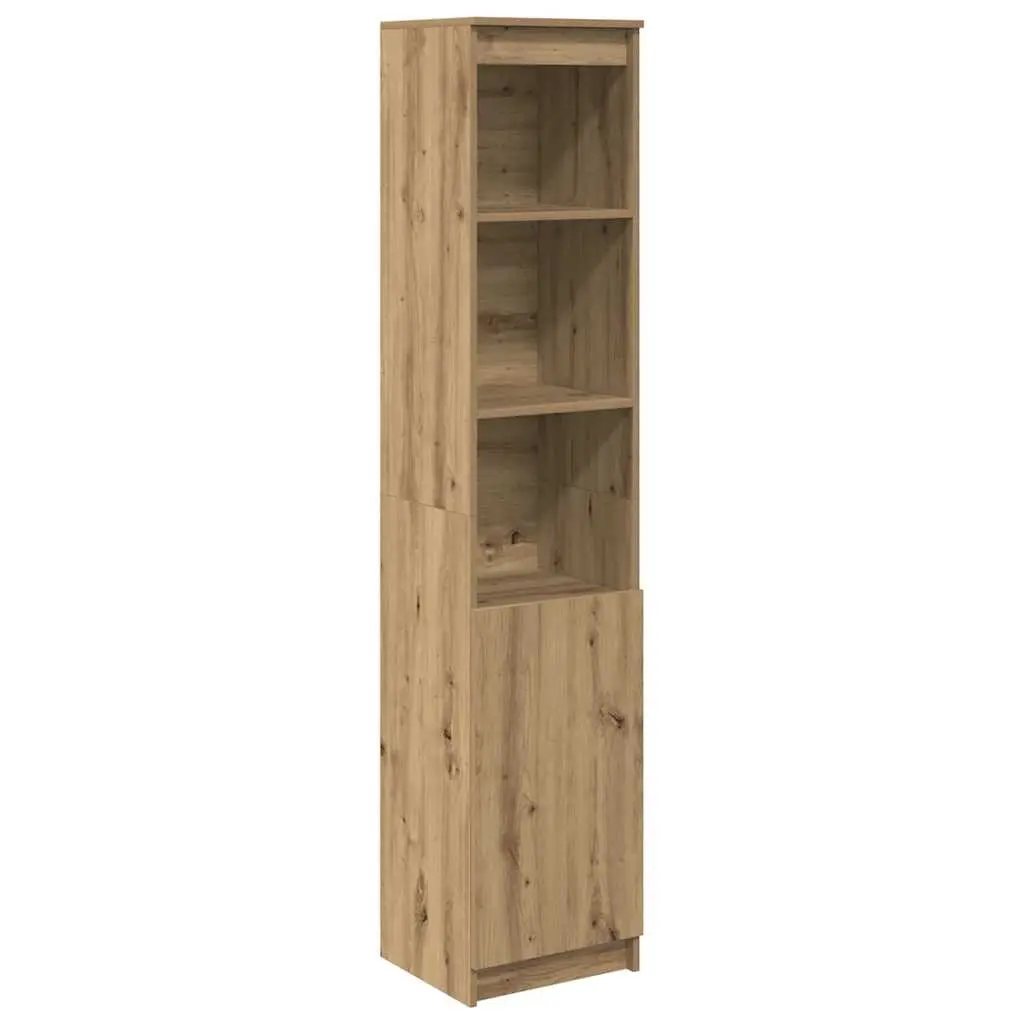 Highboard Buffet Organiser Engineered Wood Brown 375x35x180cm Storage Cabinet