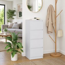 Versatile White Sideboard for Multiple Living Spaces