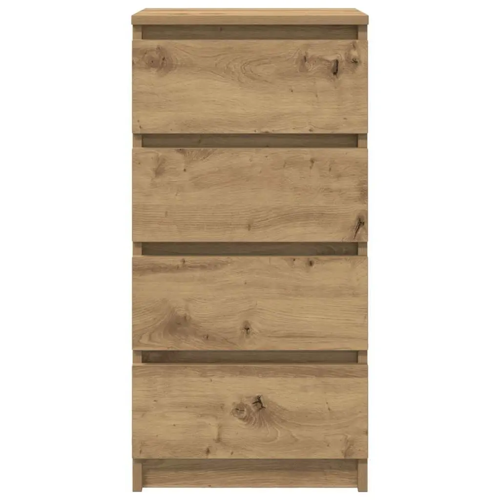 Sideboard Engineered Wood Storage Cabinet Buffet Furniture Brown Artisan Oak