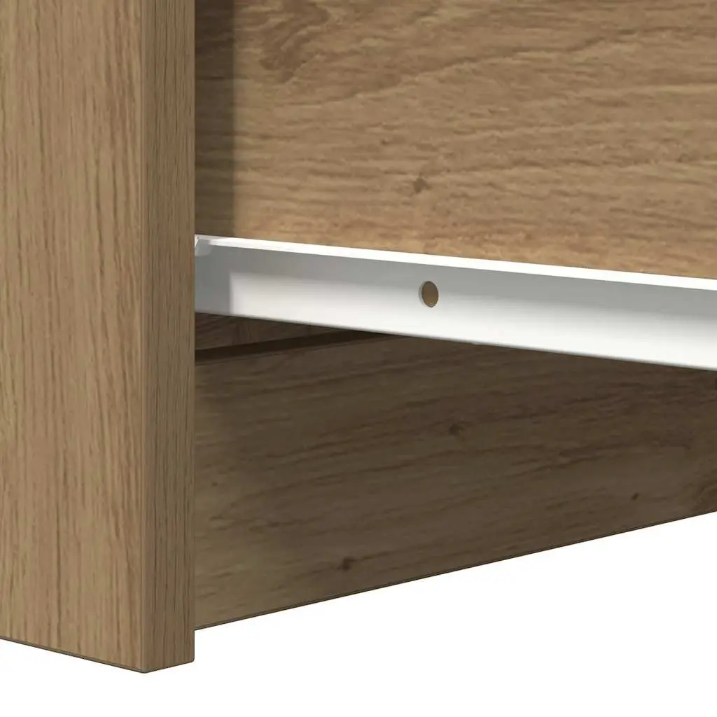 Sideboard Engineered Wood Storage Cabinet Buffet Furniture Brown Artisan Oak
