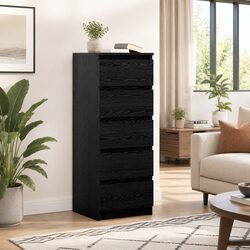 Versatile Black Oak Sideboard for Any Room