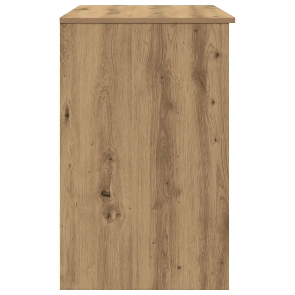 Office Desk for Home Use in Brown Engineered Wood