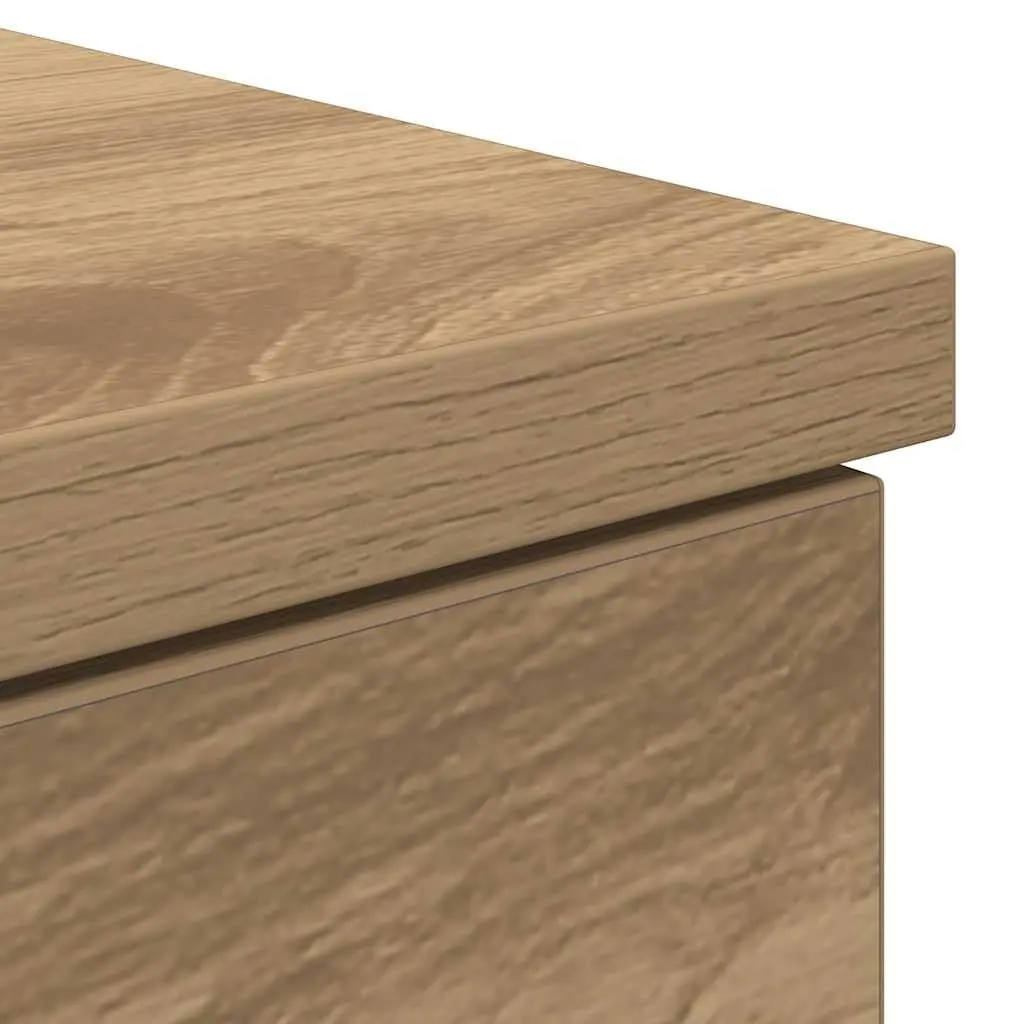 Office Desk for Home Use in Brown Engineered Wood