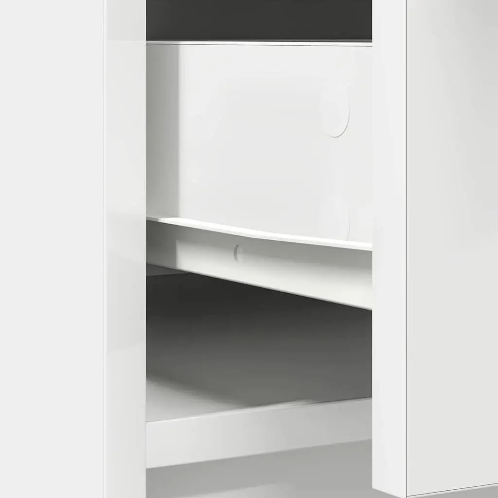 White Sideboard for Living and Dining Areas