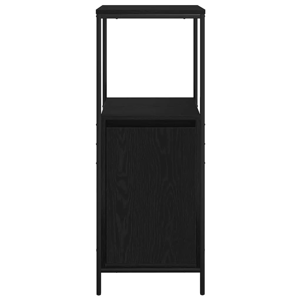 Bathroom Vanity Cabinet Engineered Wood 36x35x95cm Black Oak