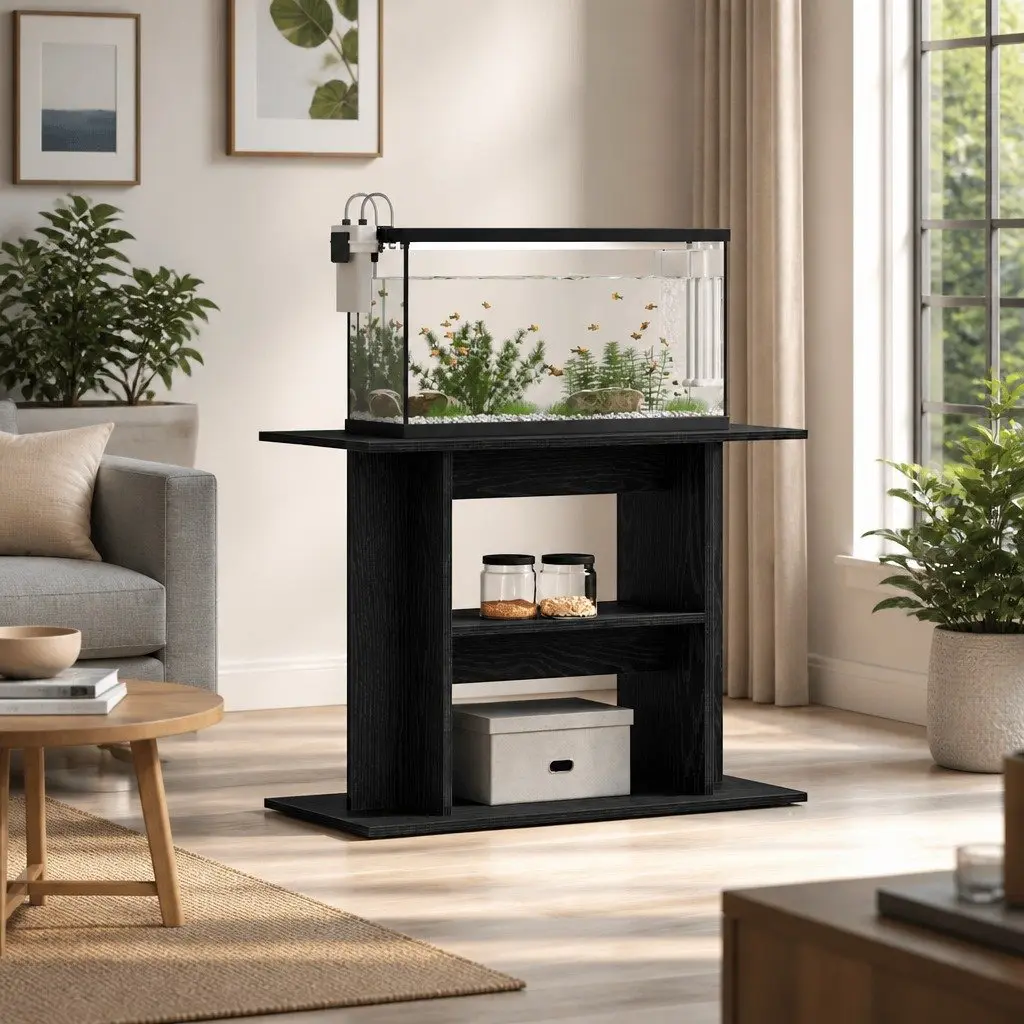 3-Tier Aquarium Stand for Home Use