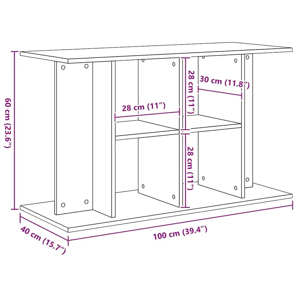 Black Aquarium Stand for Home Use