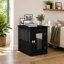 Practical Dog Crate Furniture End Table for Any Home