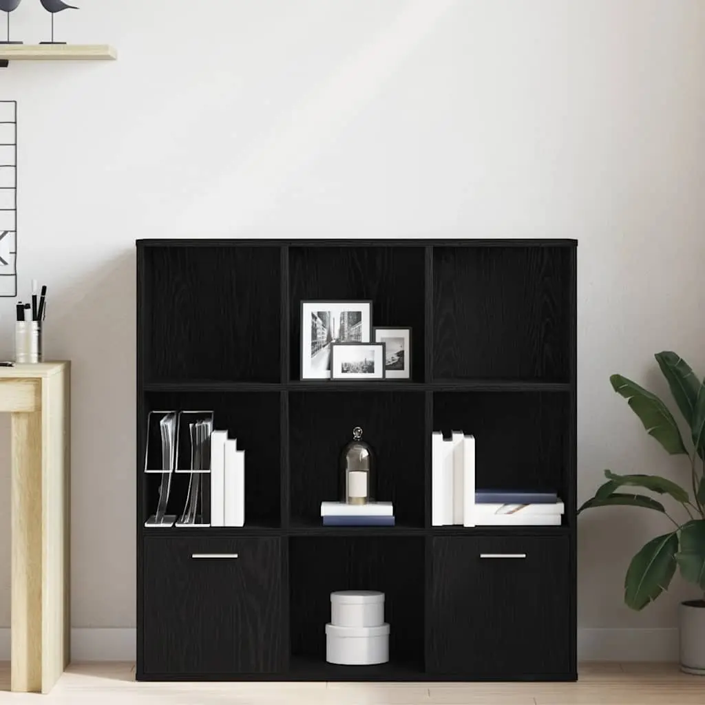 Book Cabinet with 7 Compartments for Home Use