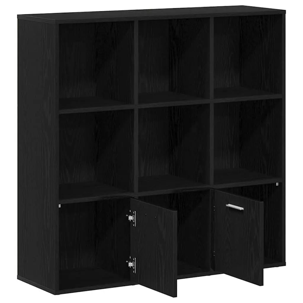 Book Cabinet with 7 Compartments for Home Use