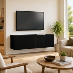Practical Wall-Mounted TV Cabinet for Everyday Use
