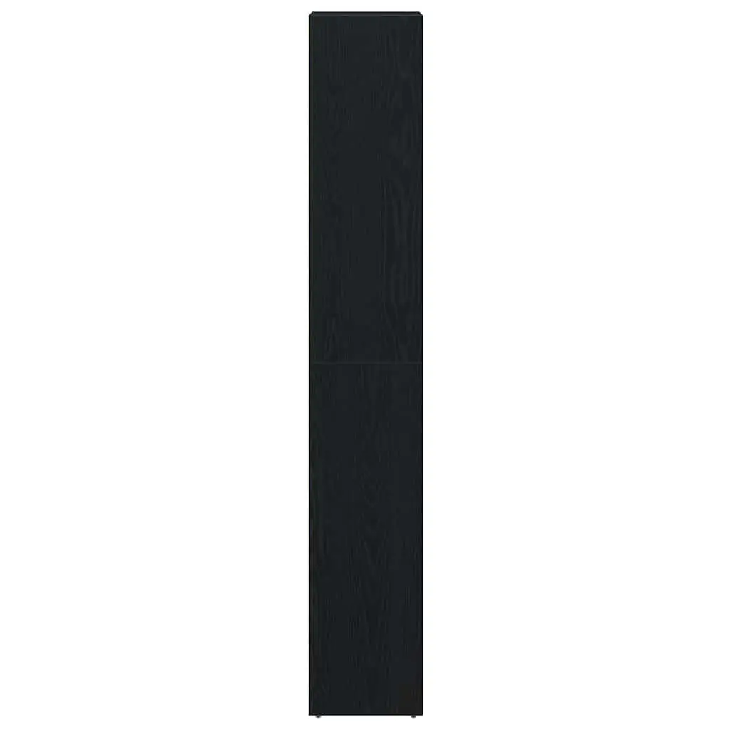 Black Oak Bathroom Vanity Cabinet 30x30x183.5cm