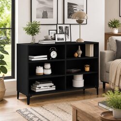 Practical Black Oak Sideboard for Every Home