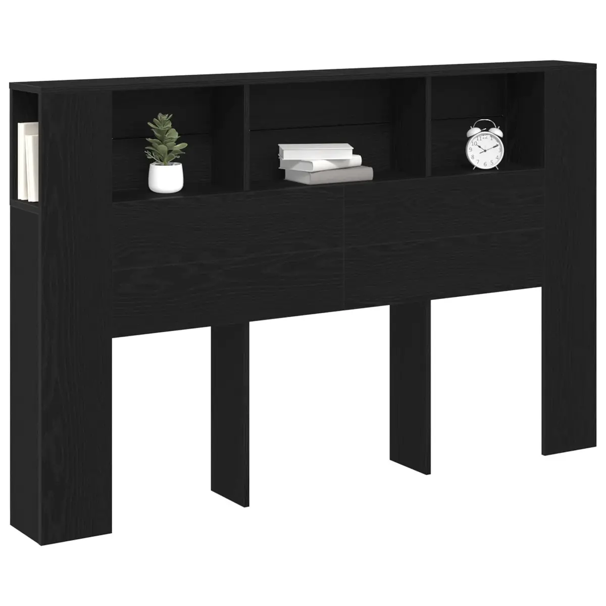 Wall-Mounted Headboard Cabinet for Bedrooms