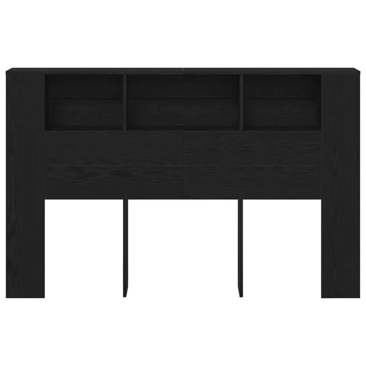 Wall-Mounted Headboard Cabinet for Bedrooms