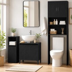Functional Wall-Mounted Sink Cabinet for Any Bathroom