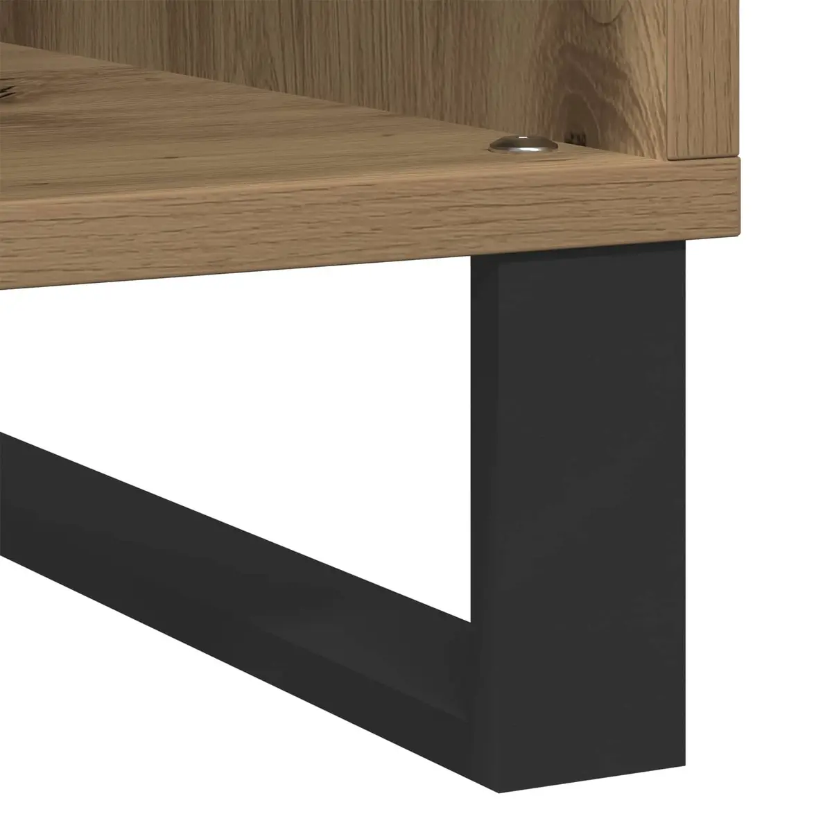 Record Storage Cabinet Engineered Wood 84.5 x 38 x 89 cm Brown