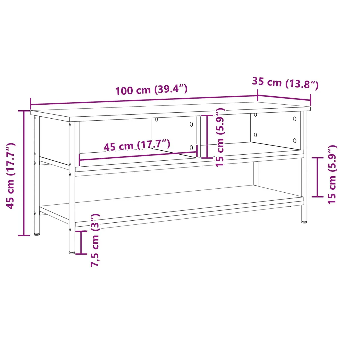 Wall-Mounted Storage for TVs and More