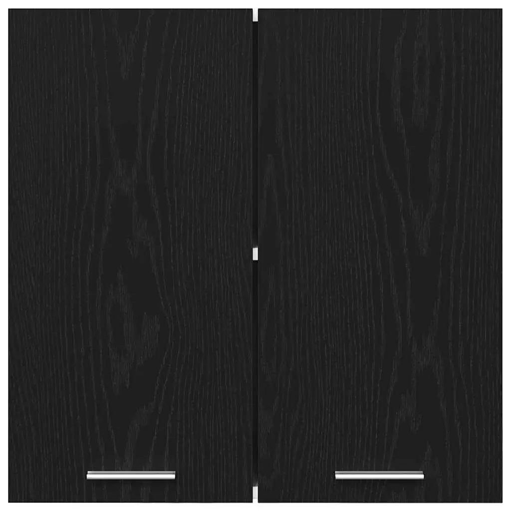 Hanging Kitchen Cabinet Engineered Wood 60x31x60cm Black Oak