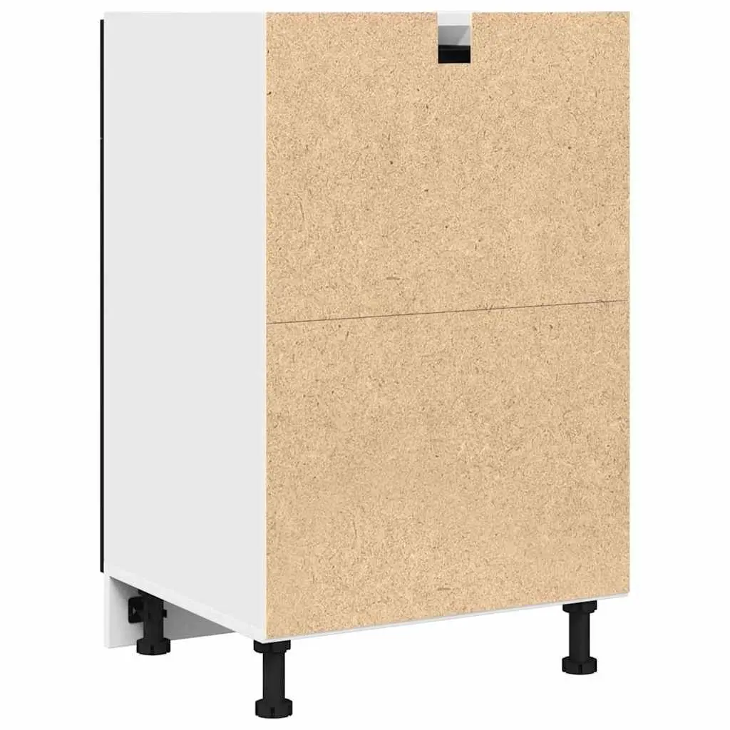 Hanging Kitchen Cabinet Black Oak Modern Storage Cupboard Engineered Wood