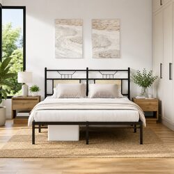 Compact Rustic Nightstands: Perfect Bedroom Fit
