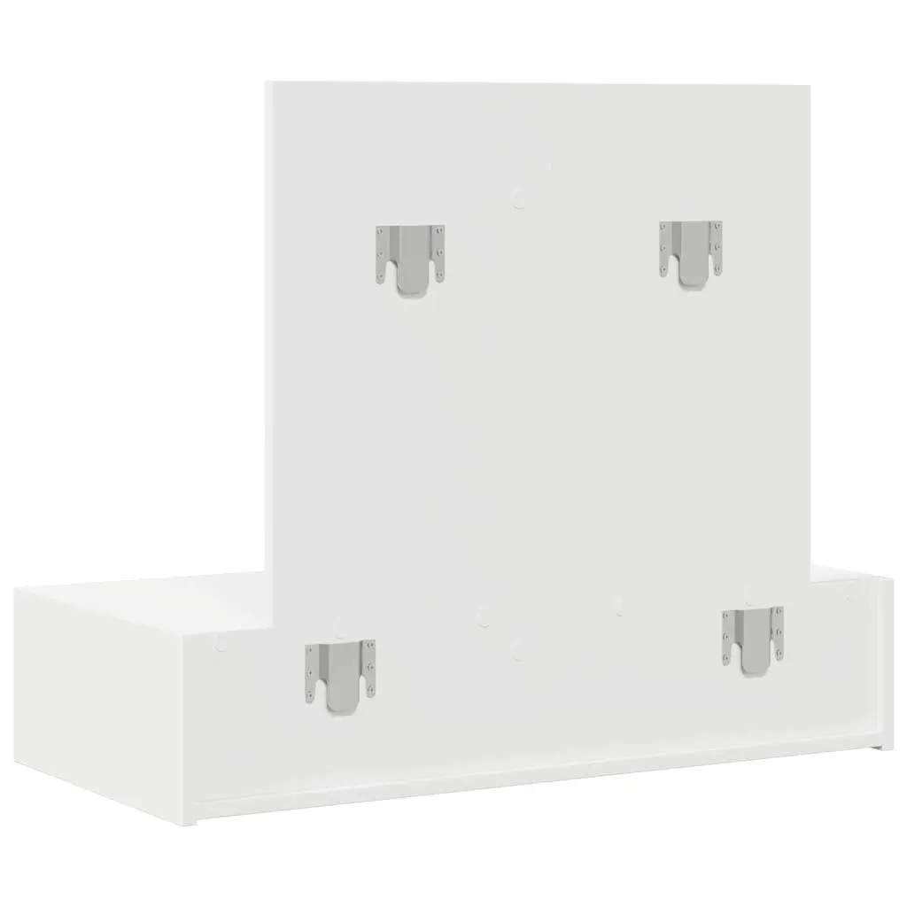 Dressing Table White Bedroom Vanity Modern Storage Makeup Console 83x40x70cm