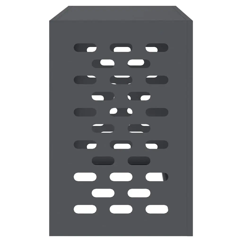 Rectangular Air Conditioner Cover Outdoor Steel Protection 90 x 40 x 60 cm Anthracite