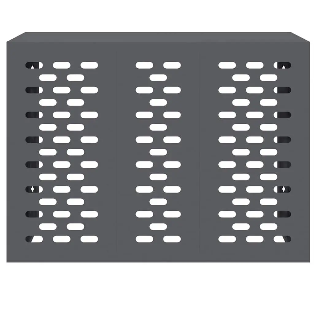 Air Conditioner Cover Anthracite Rectangular Outdoor AC Unit Protection Weather