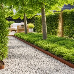 Practical Lawn Edging for Gardens and Driveways - 20 Pieces