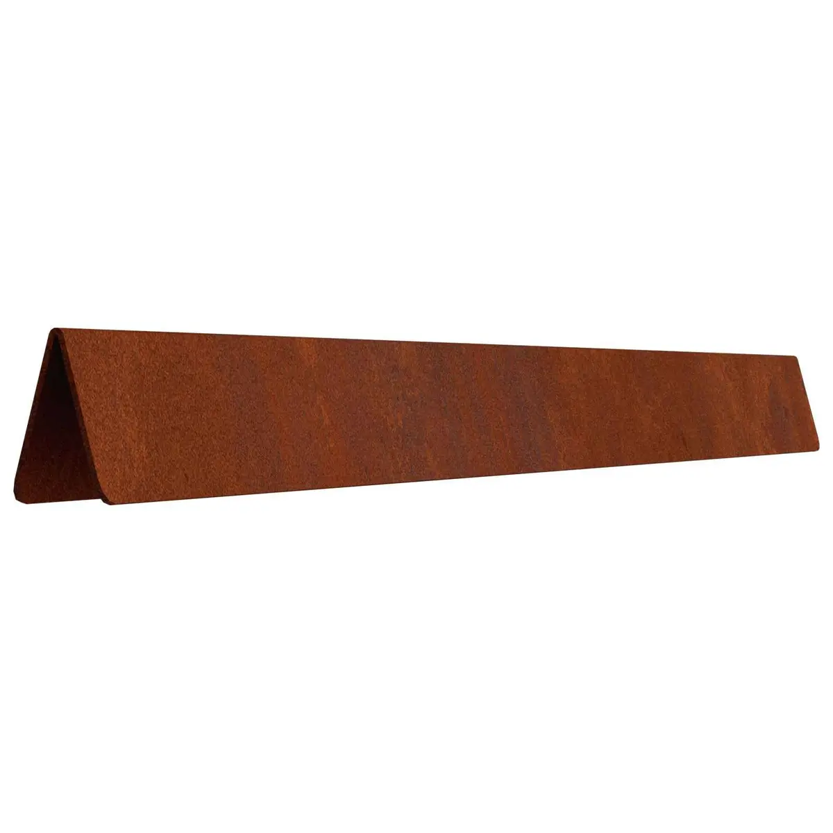 Garden Lawn Edging 450cm Weathering Steel Rusty Brown Outdoor Border Landscaping