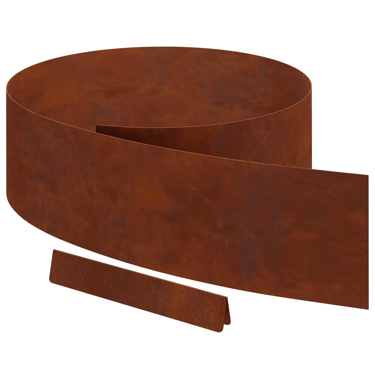 Garden Lawn Edging 450cm Weathering Steel Border Terrace Landscaping Edger