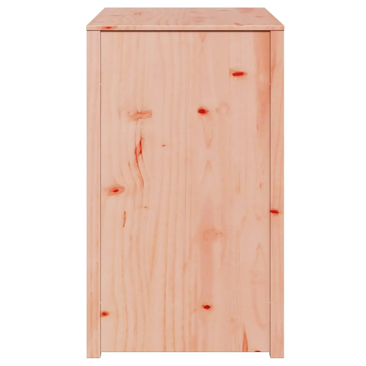 Kitchen Cabinet Solid Pine Wood Brown 106x55x92cm
