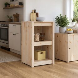 Practical Brown Oak Kitchen Cabinet for Everyday Use