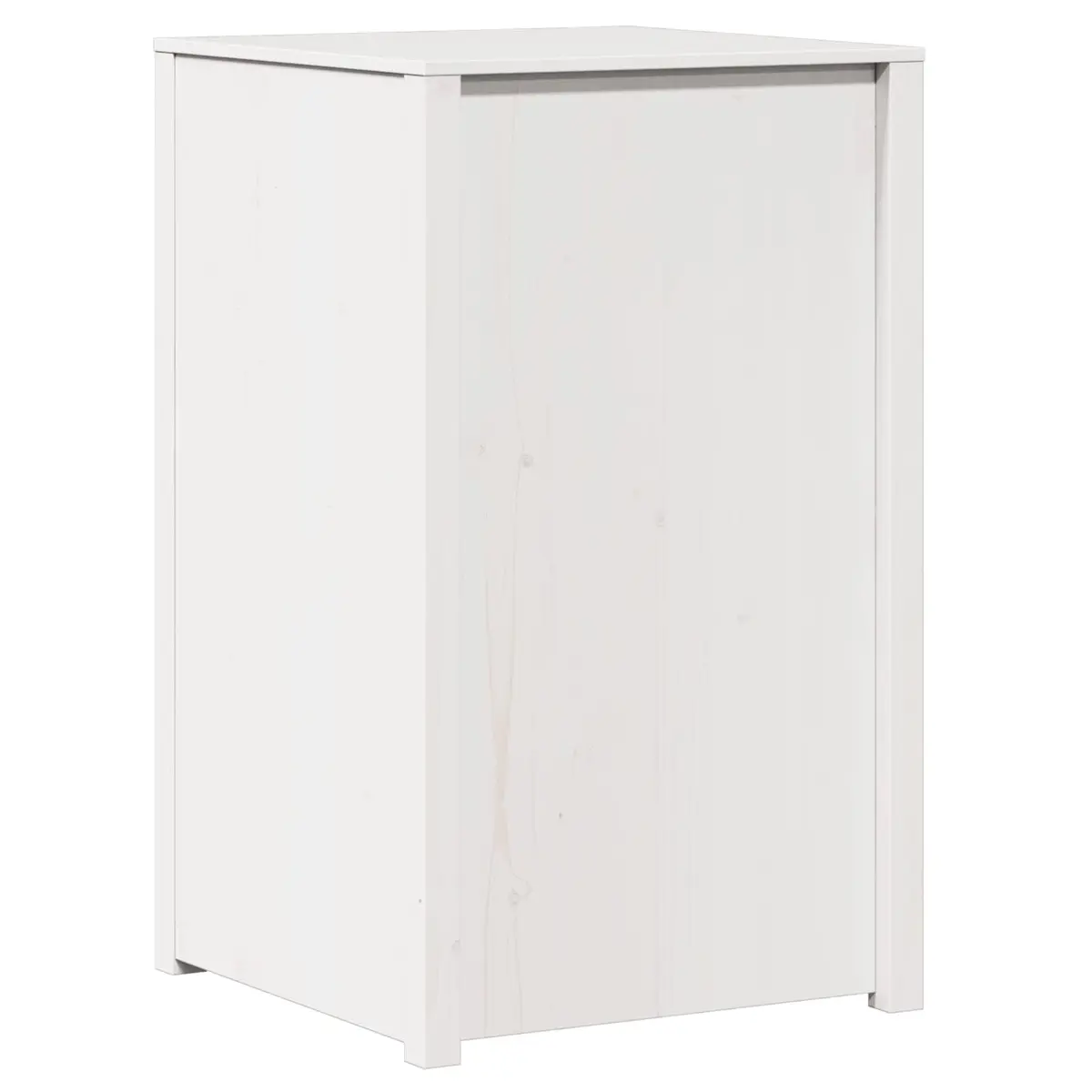 Kitchen Cabinet White 55x55x92cm Storage Cupboard Solid Pine Wood Minimalist