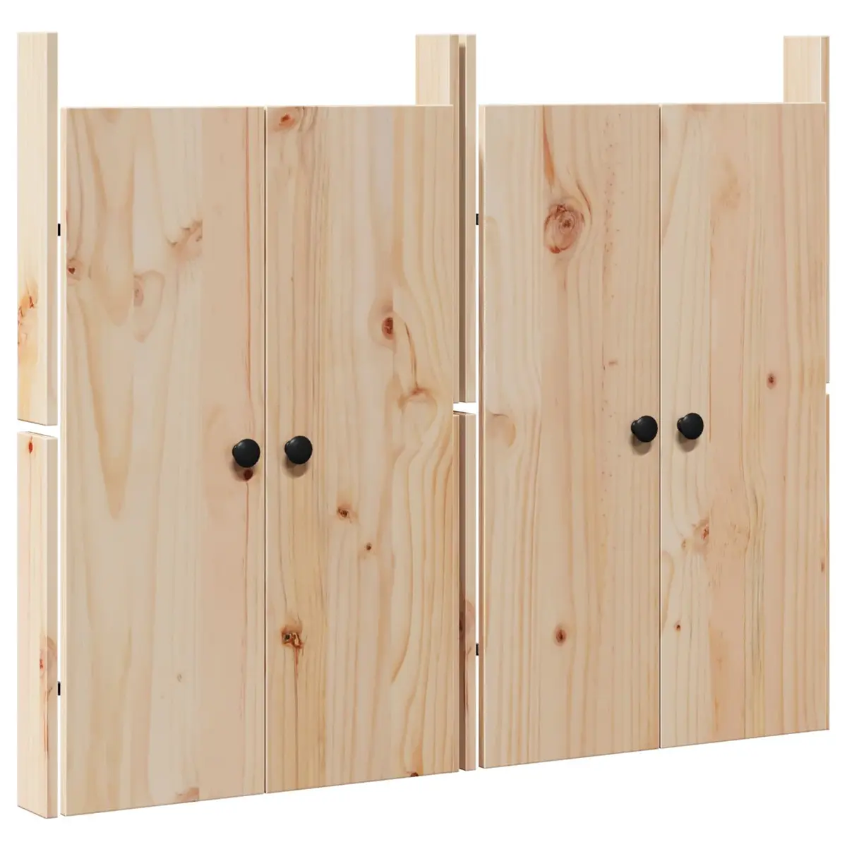 Kitchen Cabinet Door Solid Pine Cream 50 x 9 x 82 cm Contemporary