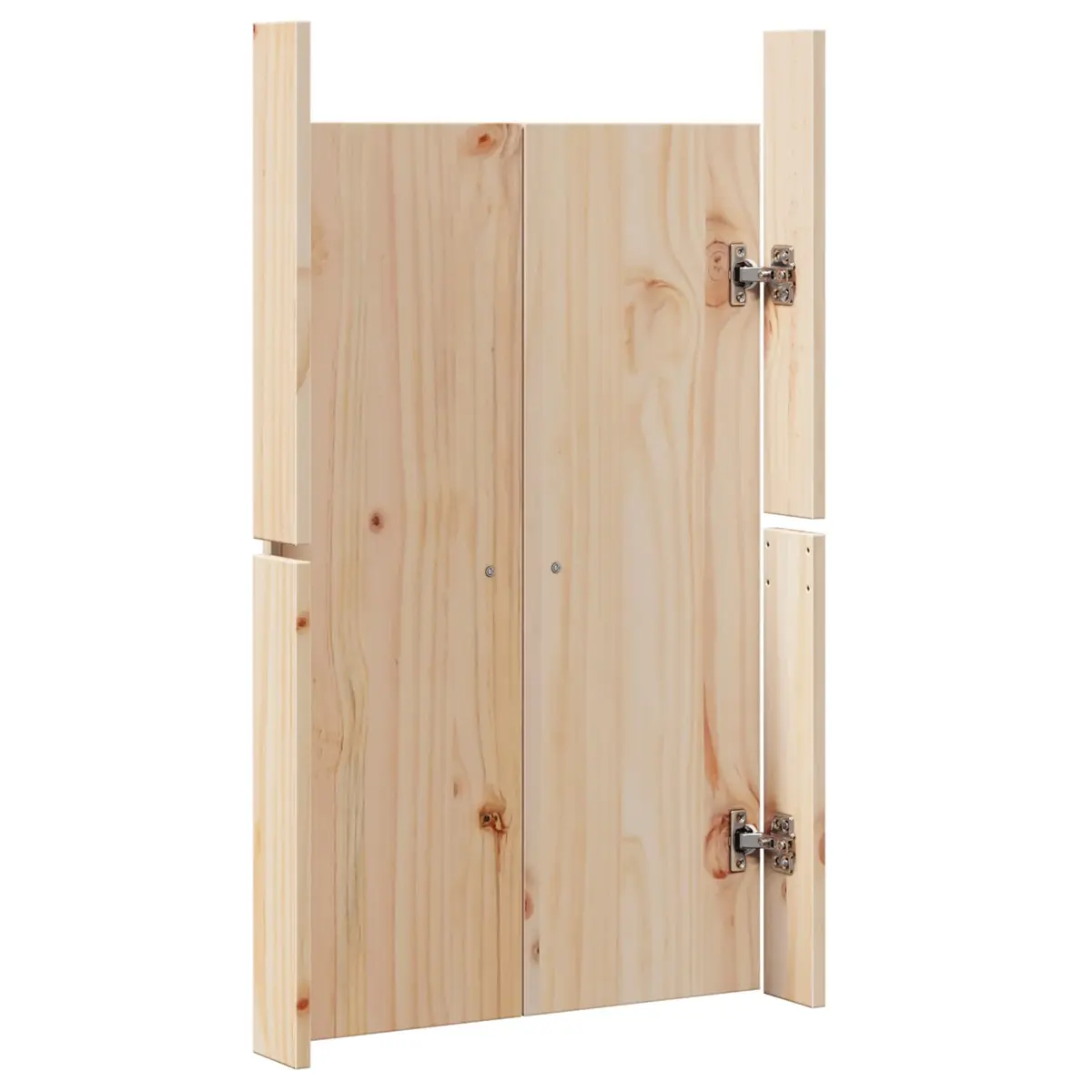 Kitchen Cabinet Door Solid Pine Cream 50 x 9 x 82 cm Contemporary