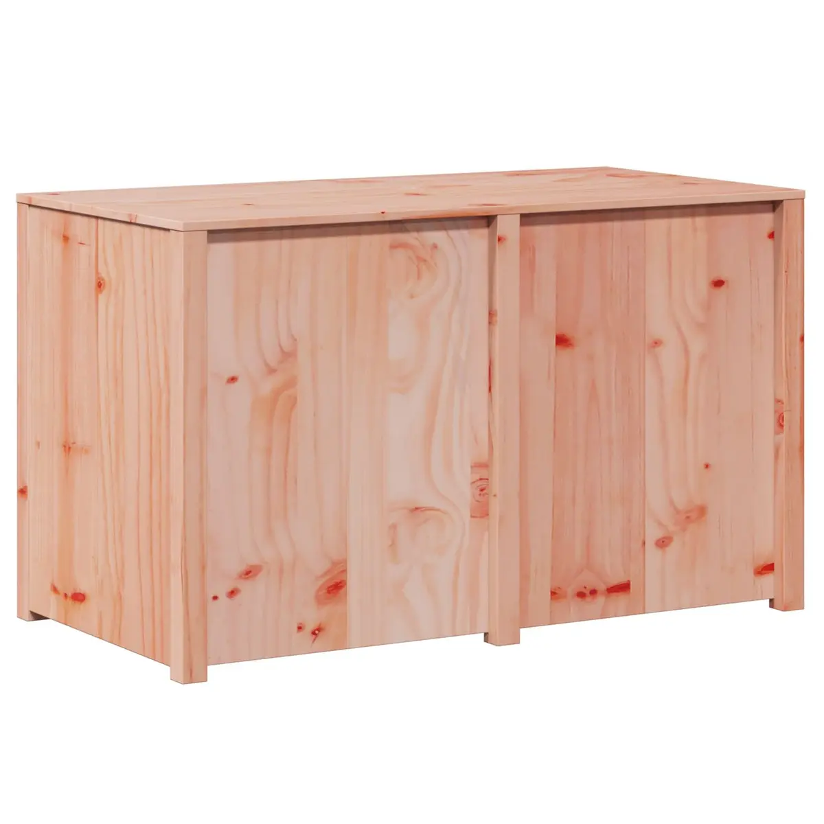Kitchen Cabinet Solid Pine 106cm Brown Oak Storage Unit Modern Home Furniture