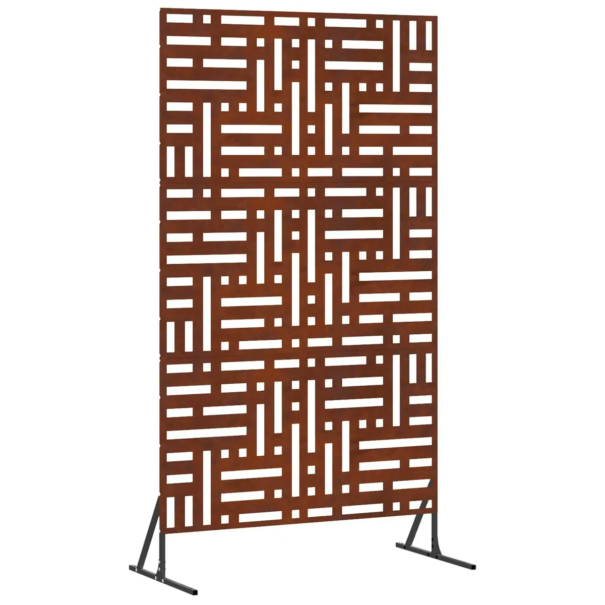 Steel Garden Privacy Screen for Various Outdoor Uses 100x50x180cm