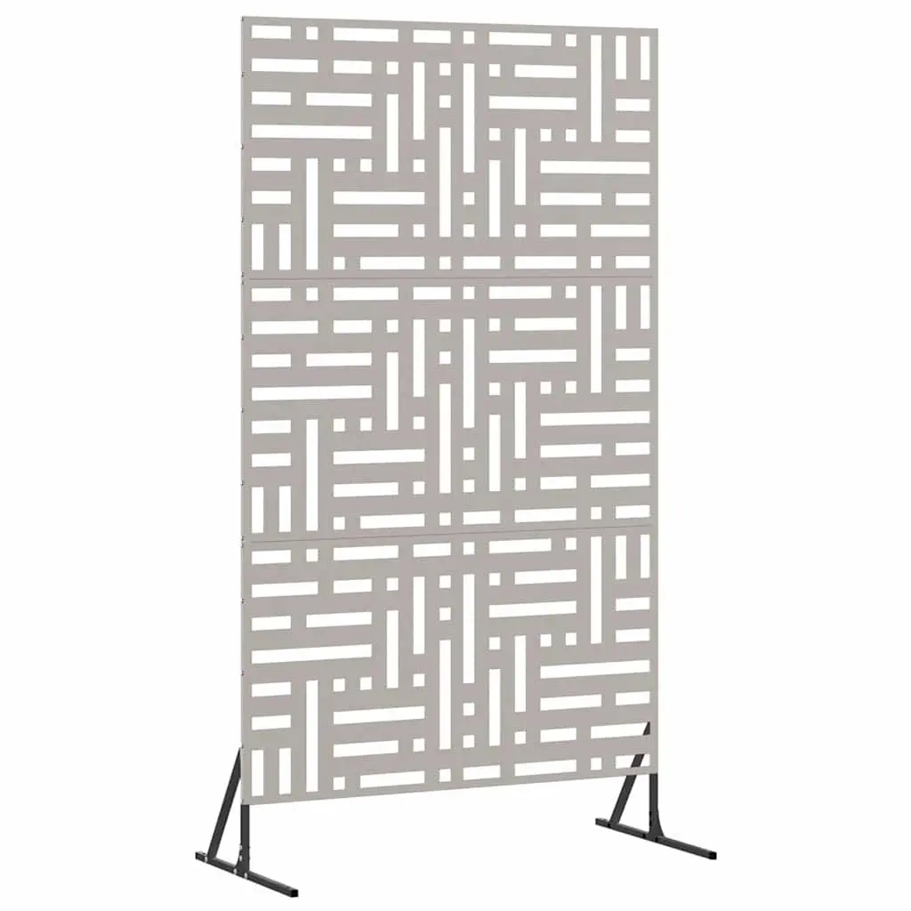 Steel Garden Privacy Screen for Various Outdoor Uses 100x50x180cm