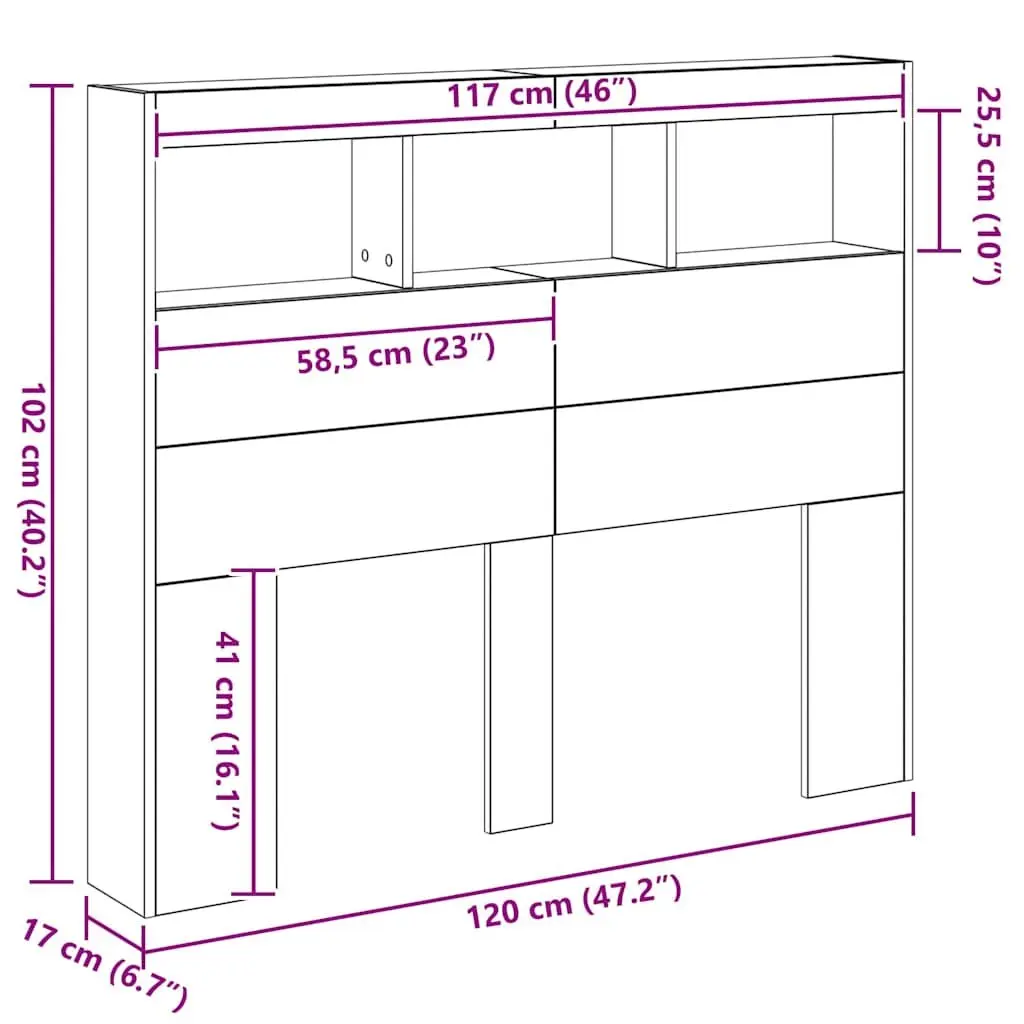 Headboard with LED Light for Any Bedroom Setup