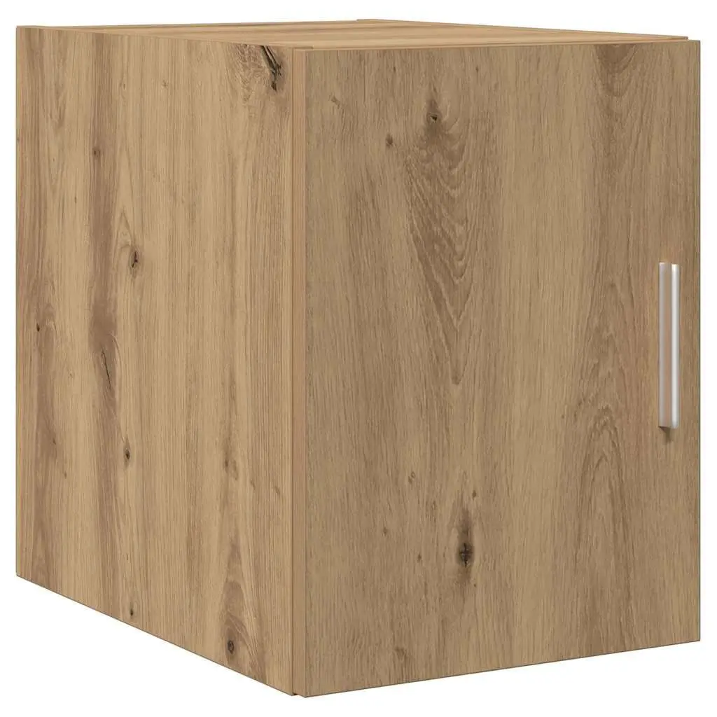 Wall-Mounted Cabinet Brown Modern Storage Furniture Living Room Dining Buffet