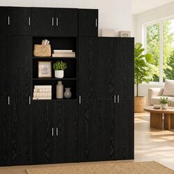 Functional Wall-Mounted Cabinet for Tight Spaces