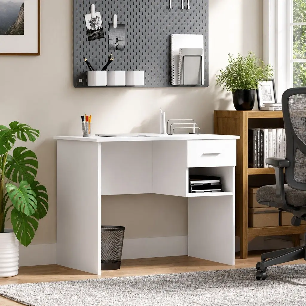 White Writing Desk for Home Office Use