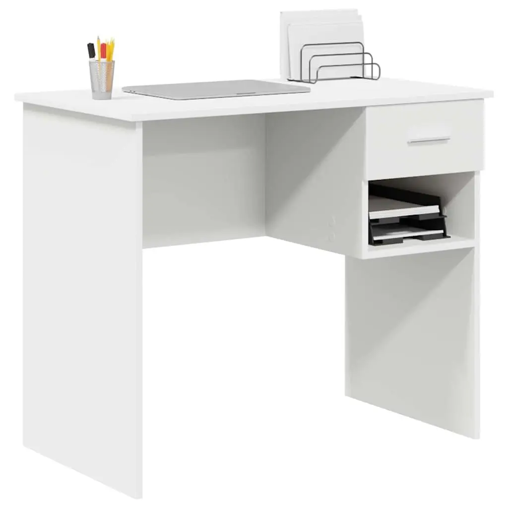 White Writing Desk for Home Office Use