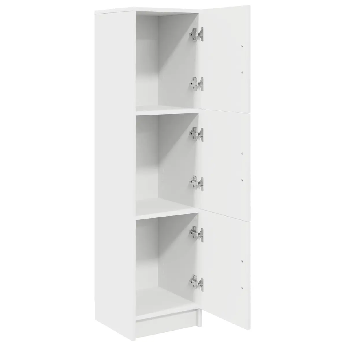 White Highboard Storage Cabinet Modern Living Room Dining Sideboard Buffet